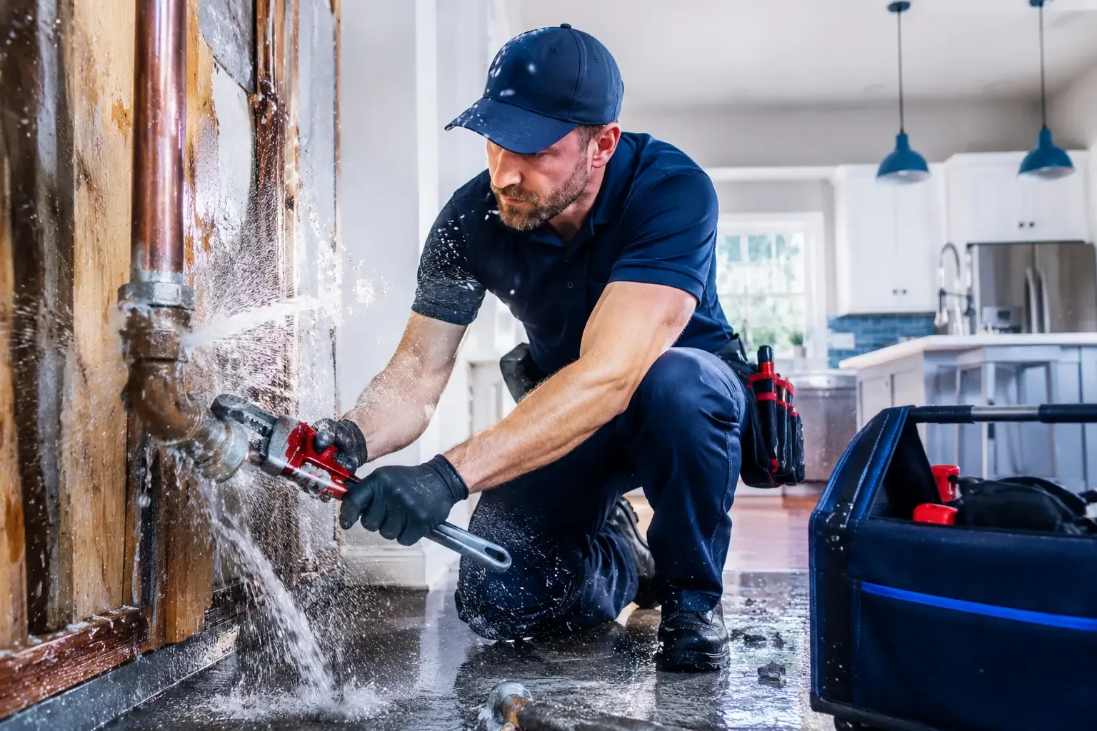 Local emergency pipe repair professionals in Shade, OH